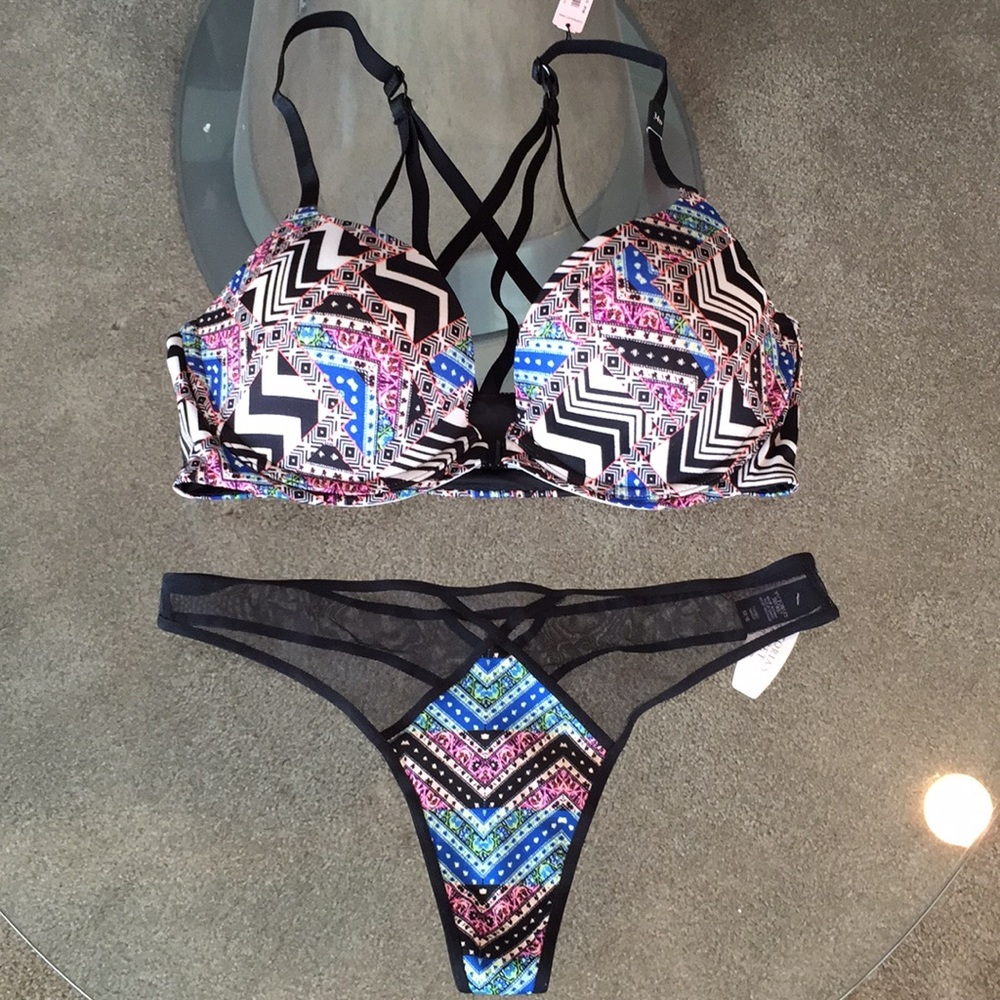 ❤️Sexy 2-Piece Matching Victoria Secret Set 34D/M